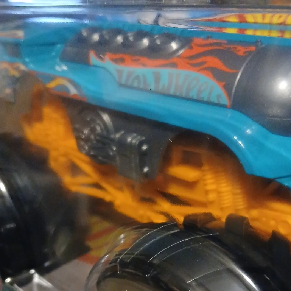 Hot Wheels West Coast Crusher Monster Truck - Blue and Orange